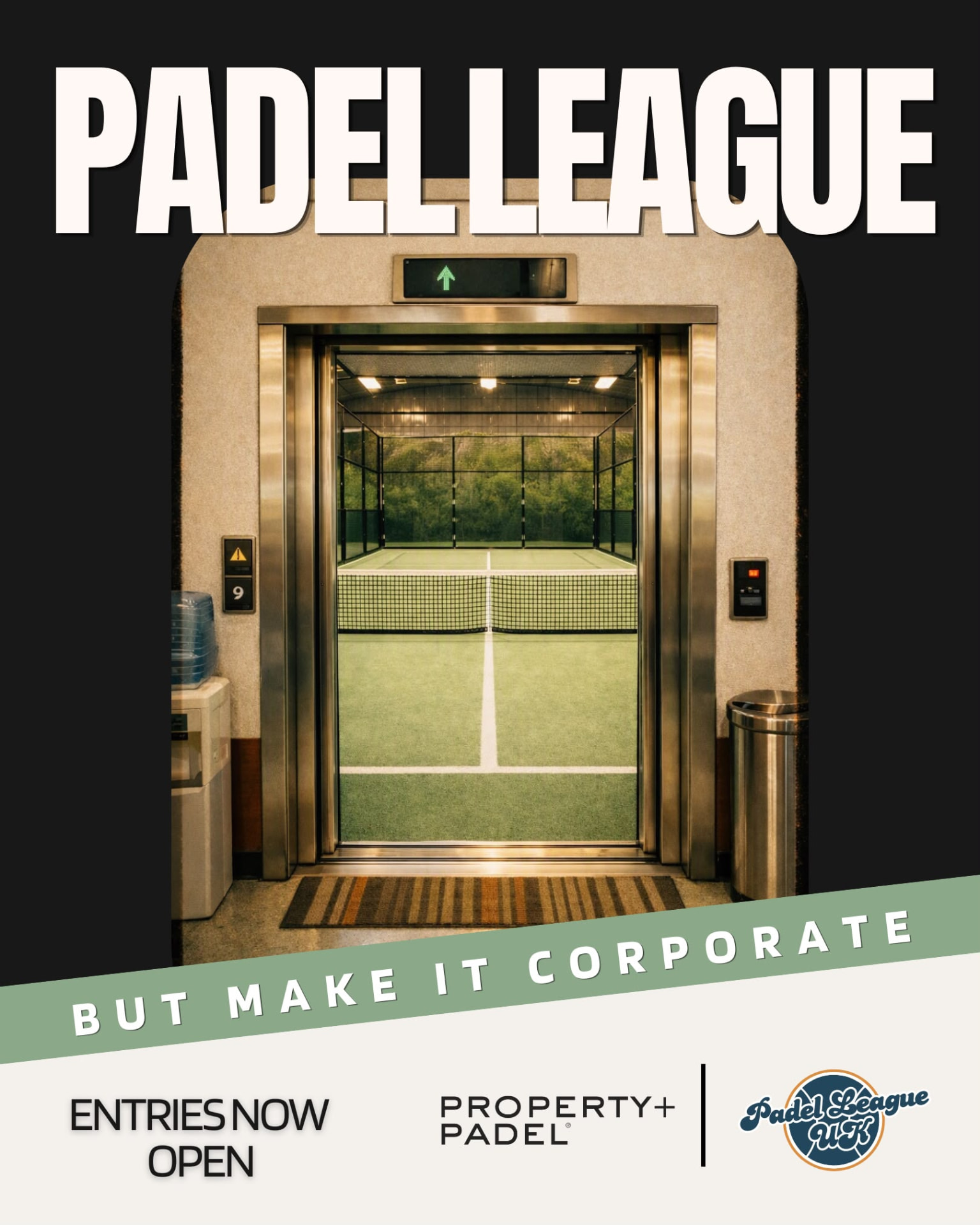 Padel League, but make it corporate - entries now open